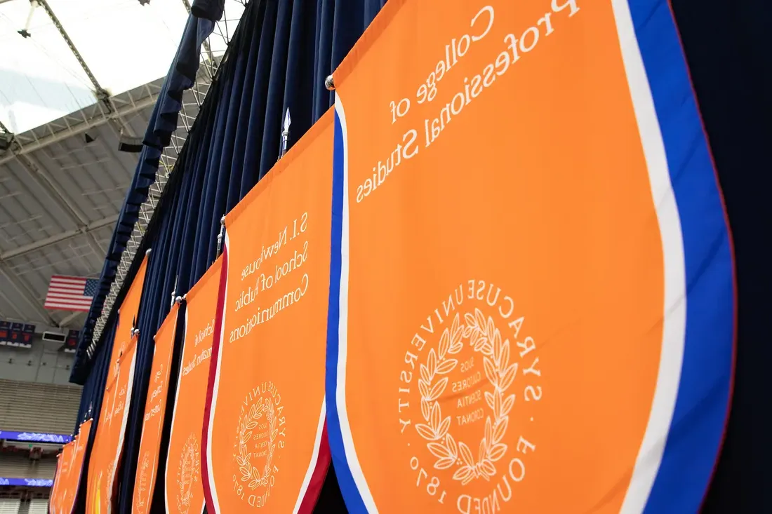 Signage for the College of Professional Studies.